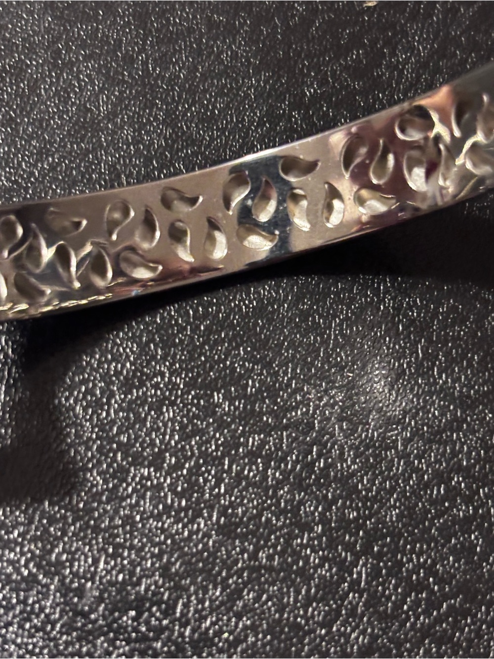 Nadri Two-Tone Pave Buckle Bracelet - Silver & Gold - Picture 5 of 13